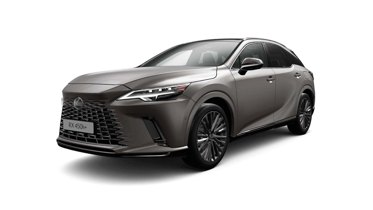 Studio image of the Lexus RX