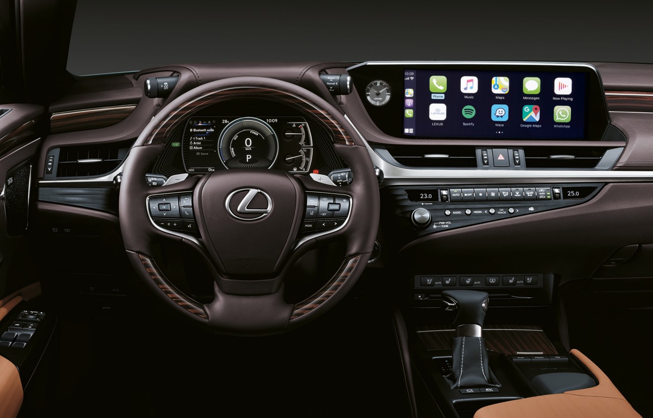 Interiér auta Lexus